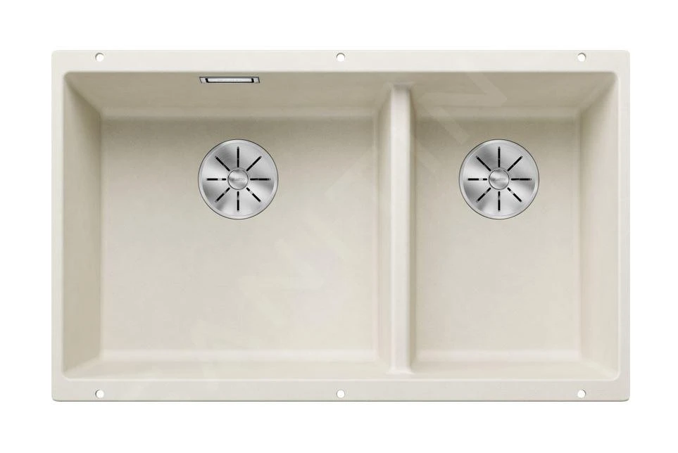 Blanco Subline 430/270 - Silgranit Spoelbak, 755x460 Mm, Spoelbak Links, InFino, Zacht Wit 527167 1 Blanco Subline 430/270 - Silgranit Spoelbak, 755x460 Mm, Spoelbak Links, InFino, Zacht Wit 527167