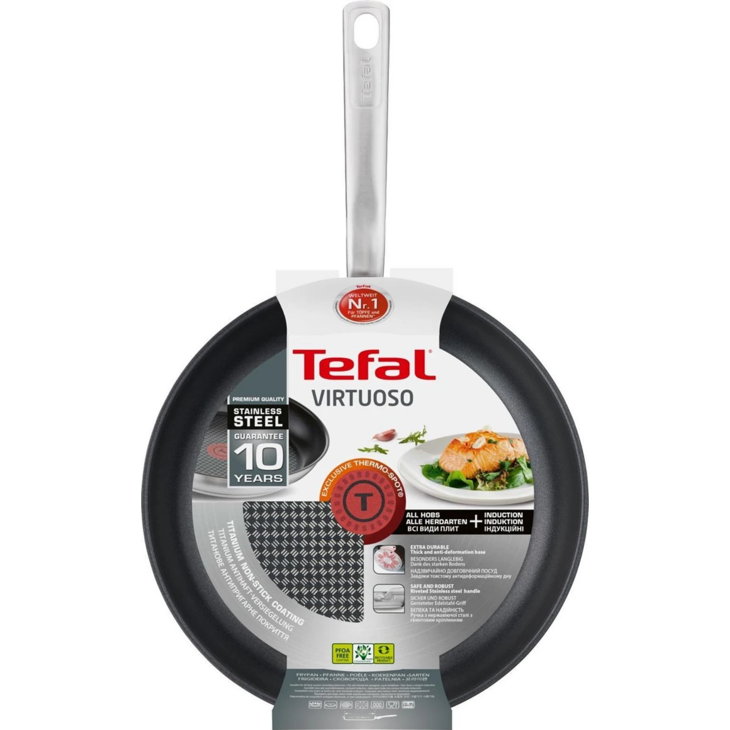 Tefal Virtuoso Koekenpan Ø24 Cm (voor Alle Warmtebronnen) 6 Tefal Virtuoso Koekenpan Ø24 Cm (voor Alle Warmtebronnen) - Afbeelding 6