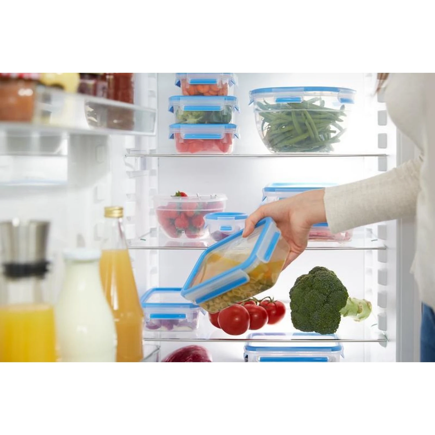 Tefal Fresh Vershouddoos 100% Lekvrij - Inhoud2,2L - Rechthoekig 4 Tefal Fresh Vershouddoos 100% Lekvrij - Inhoud2,2L - Rechthoekig - Afbeelding 4