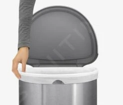 Simplehuman Afvalemmers - Afvalbak 45 L, Gebrosteld Rvs CW2030 -Kwaliteitskeukenwinkel Voor Thuis 2bfa3c88ae0d60a9d1bfa13b
