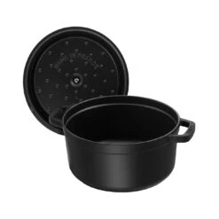 Staub Gietijzeren Braadpan 34 Cm / 12,5 L, Rond, Zwart -Kwaliteitskeukenwinkel Voor Thuis 40500 241 0 6