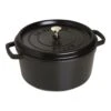 Staub Gietijzeren Braadpan 28 Cm / 6,75 L, Rond, Zwart