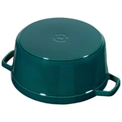 Staub Gietijzeren Braadpan 28 Cm / 6,75 L, Rond, La-mer -Kwaliteitskeukenwinkel Voor Thuis 40501115 4