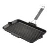 Staub Grillpan Met Schenktuit 34 X 21 Cm, Zwart