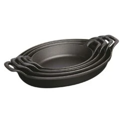 Staub Ovenschaal 28 Cm, Ovaal, Zwart 6 Staub Ovenschaal 28 Cm, Ovaal, Zwart -Kwaliteitskeukenwinkel Voor Thuis 40509 391 0 2