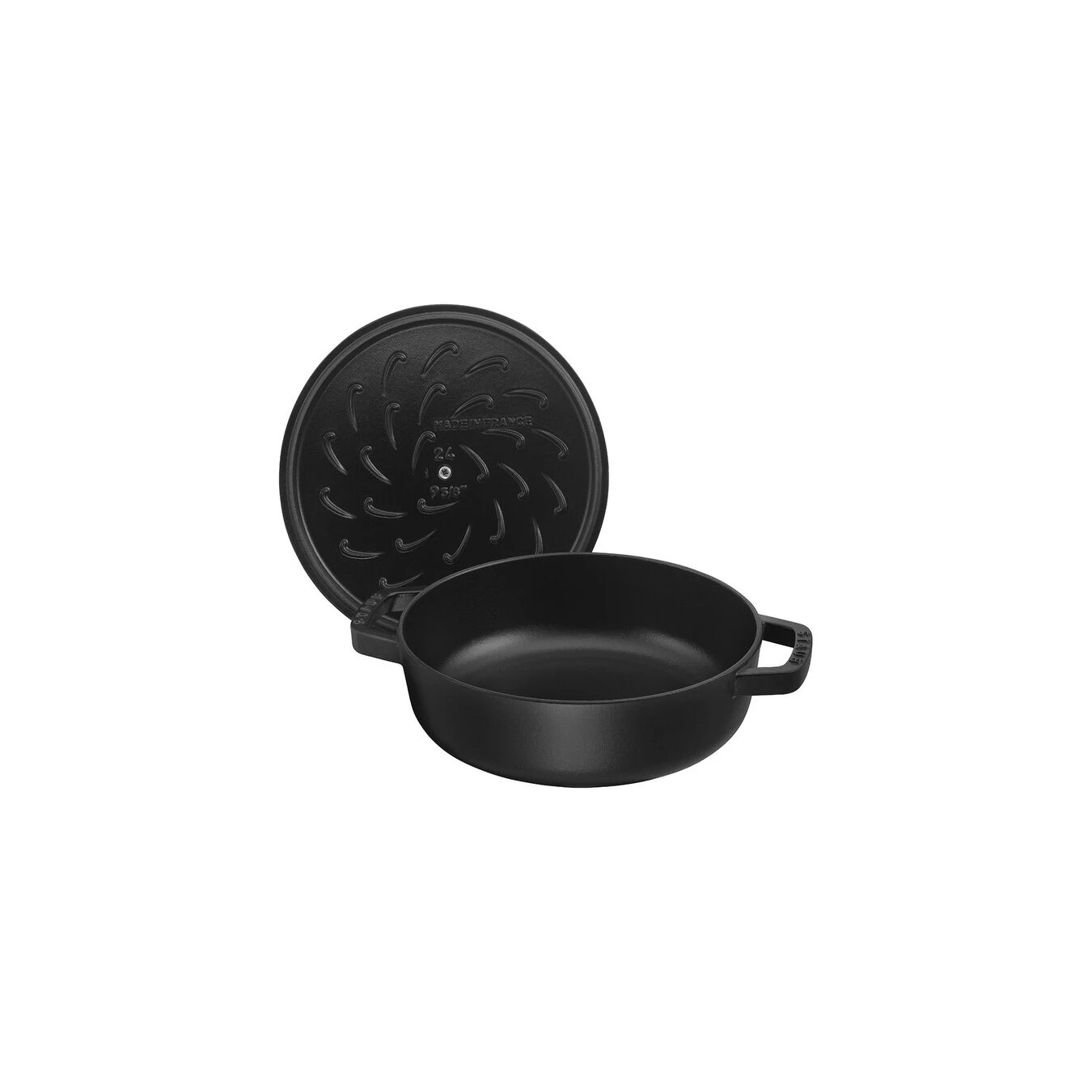 Staub Sauteerpan Chistera 28 Cm / 3,7 L, Zwart 2 Staub Sauteerpan Chistera 28 Cm / 3,7 L, Zwart - Afbeelding 2