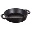 Staub Koekenpan Met 2 Handgrepen 20 Cm, Zwart