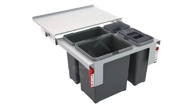 Franke Sorters - Garbo 60-3 Inbouw Afvalemmer 121.0200.680 1 Franke Sorters - Garbo 60-3 Inbouw Afvalemmer 121.0200.680