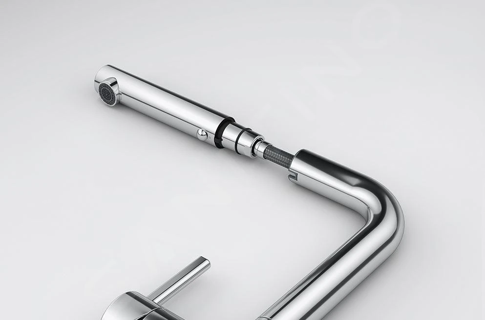 Franke Active New - Keukenkraan FN 6110.031, Met Uittrekbare Handdouche, Chroom 115.0653.379 7 Franke Active New - Keukenkraan FN 6110.031, Met Uittrekbare Handdouche, Chroom 115.0653.379 - Afbeelding 7