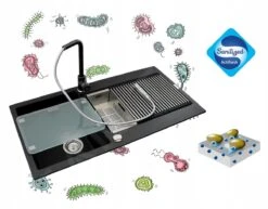 Franke Sets - Keukenset G8, Granieten Spoelbak MRG 611-62, Onyx + Kraan FN 0147, Chroom 114.0253.073 -Kwaliteitskeukenwinkel Voor Thuis PHOTO 8