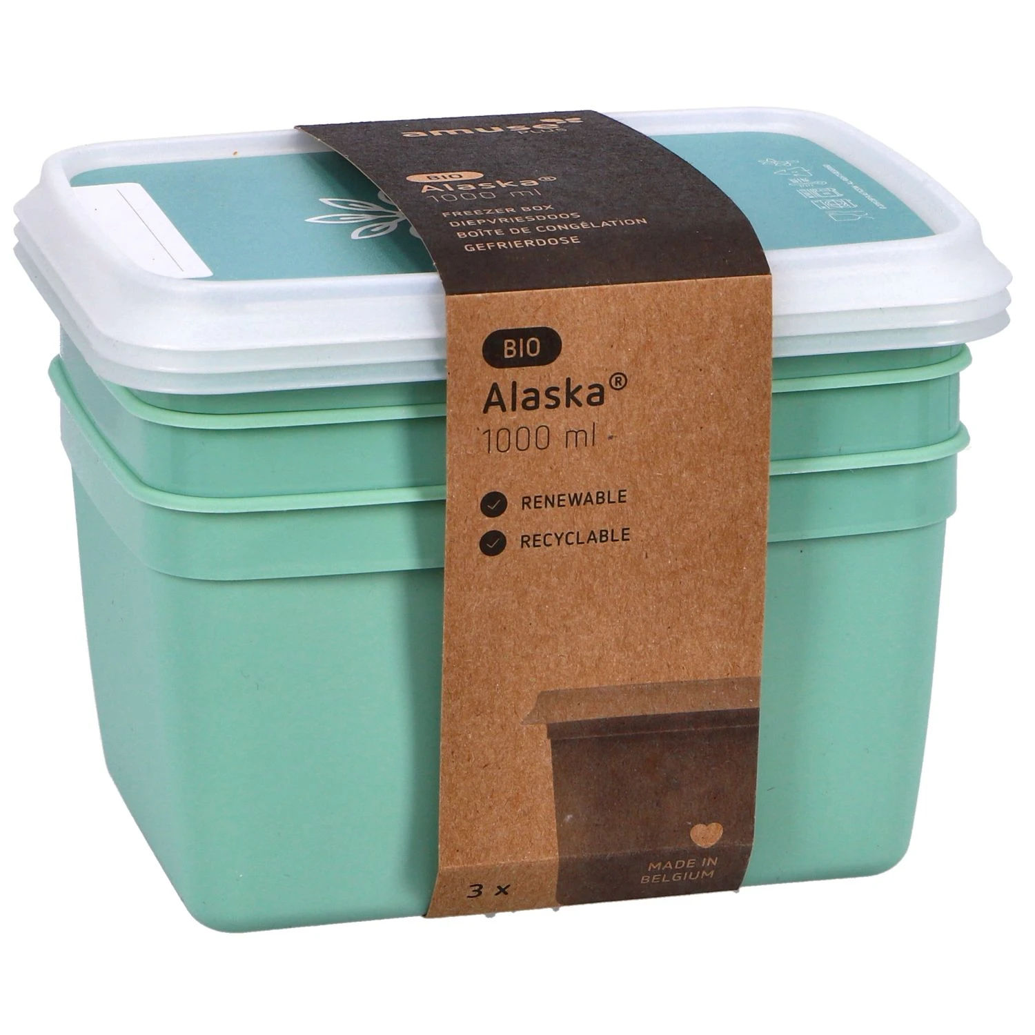 Alaska 3 Diepvriesdozen Rechthoekig 1.00 L 3 Alaska 3 Diepvriesdozen Rechthoekig 1.00 L - Afbeelding 3