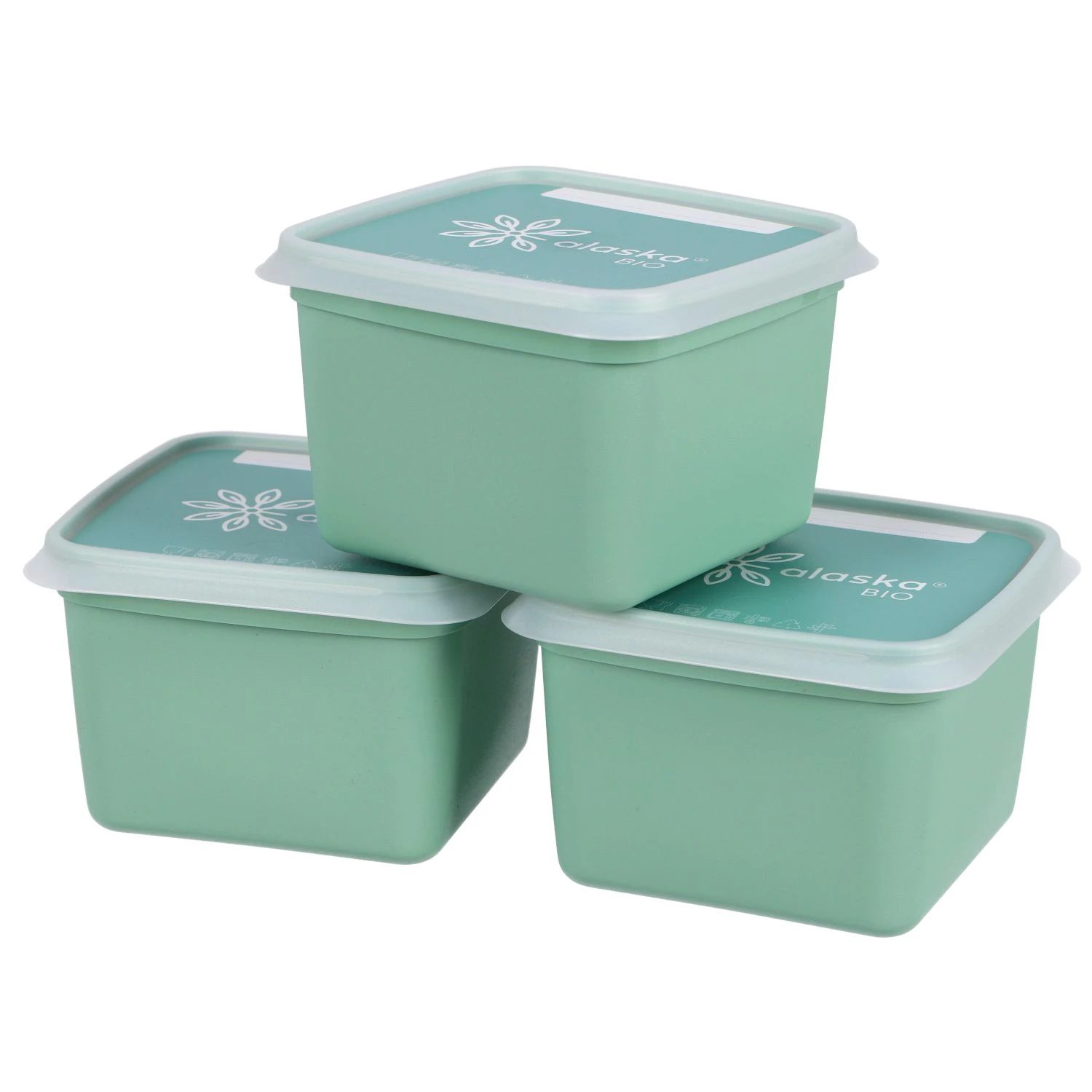 Alaska 3 Diepvriesdozen Vierkant 0.75 L 4 Alaska 3 Diepvriesdozen Vierkant 0.75 L - Afbeelding 4